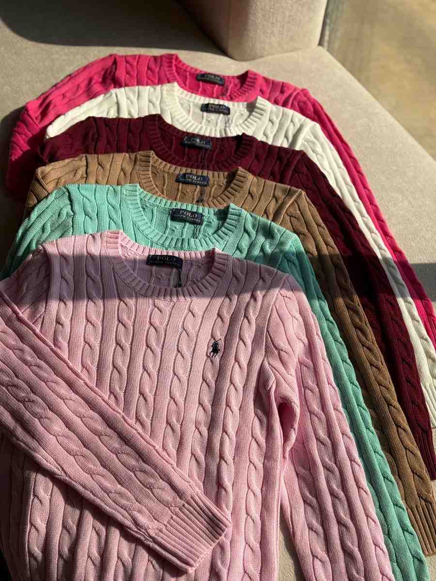 Ralph Lauren Cable-Knit Cotton Sweater